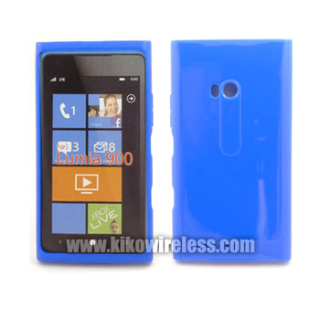 TPU Gel Case for Nokia Lumia 900 (Blue)